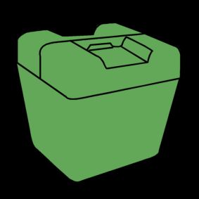 hazardous waste container / box: hazardous waste